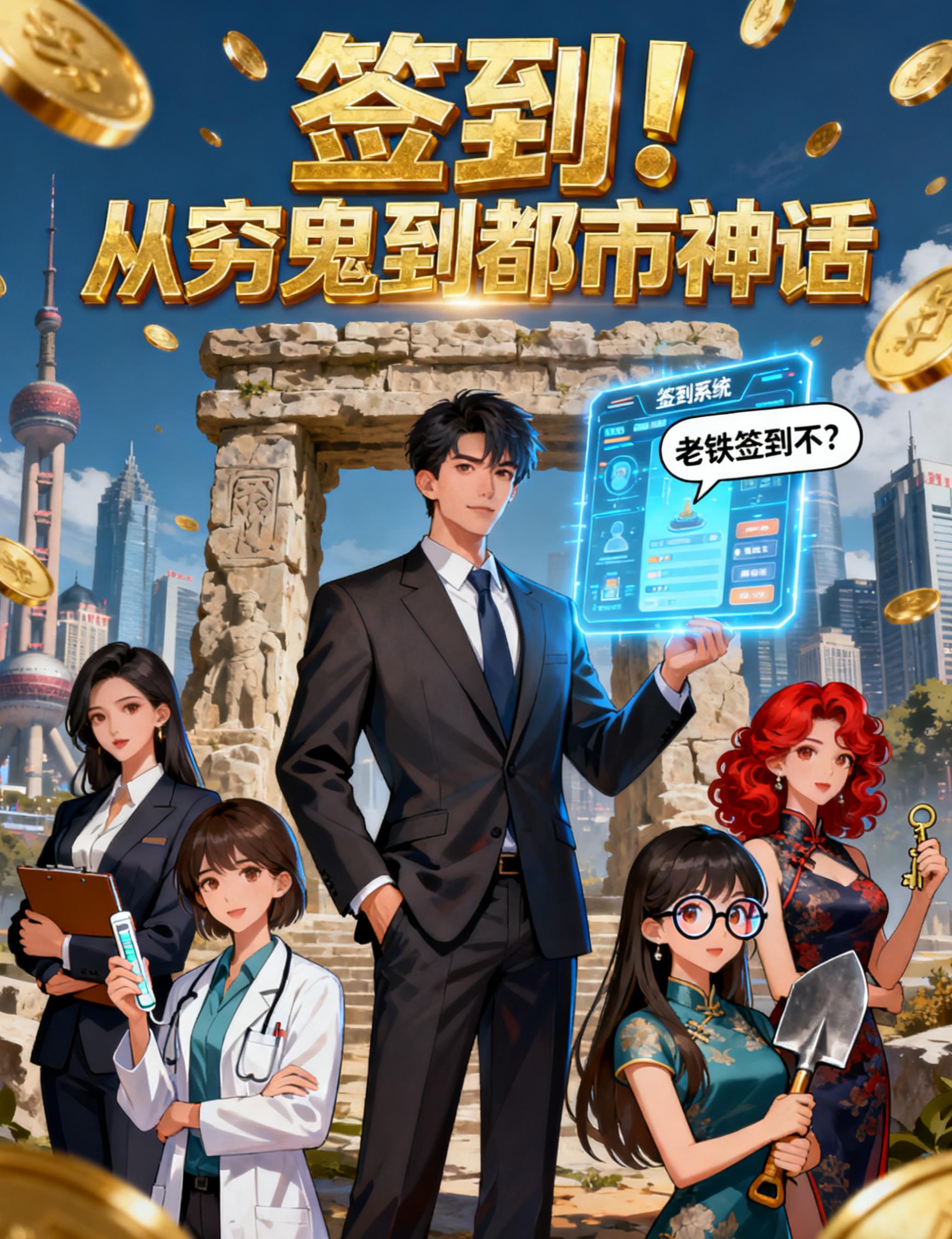 签到！从穷鬼到都市神话